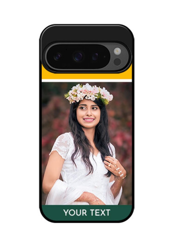 Google Pixel 9 Pro 5G Custom Glass Phone Case - Love You Design