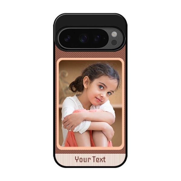 Google Pixel 9 Pro 5G Custom Glass Phone Case - Simple Pic Upload Design