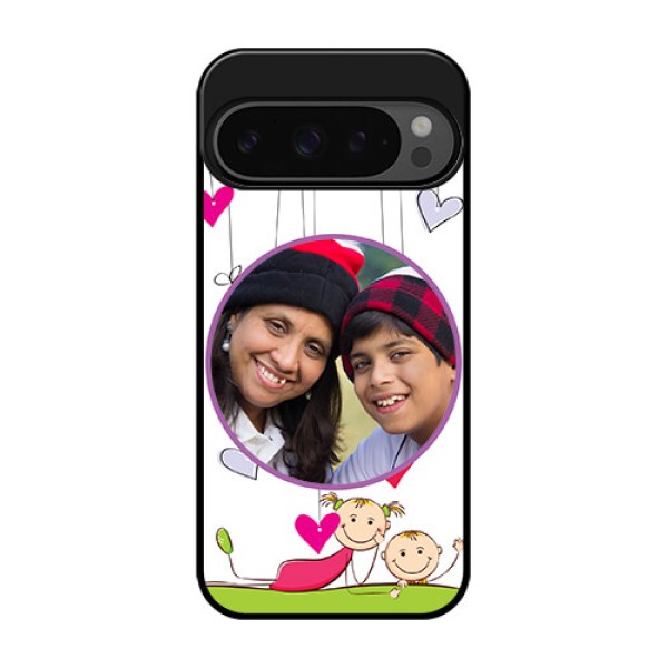 Google Pixel 9 Pro 5G Custom Glass Phone Case - Cute Kids Phone Case Design