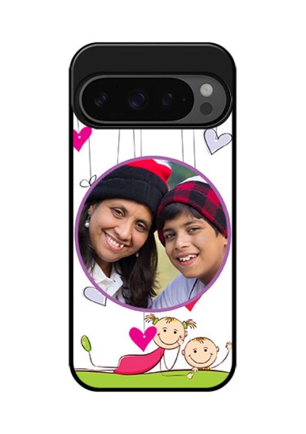 Google Pixel 9 Pro 5G Custom Glass Phone Case - Cute Kids Phone Case Design