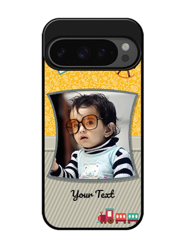 Custom Google Pixel 9 Pro 5G Custom Glass Phone Case - Baby Picture Upload Design