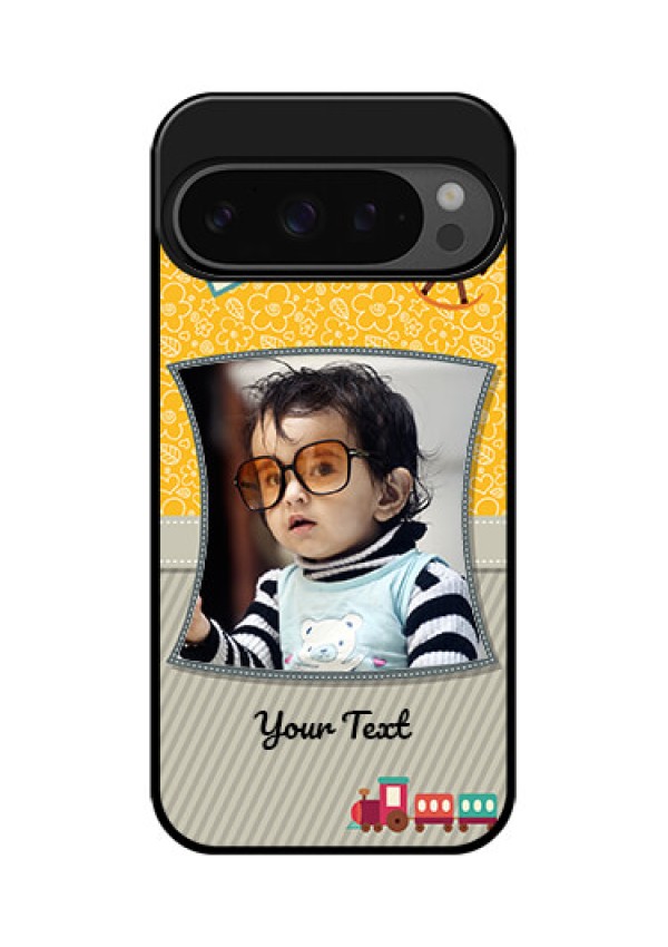Google Pixel 9 Pro 5G Custom Glass Phone Case - Baby Picture Upload Design