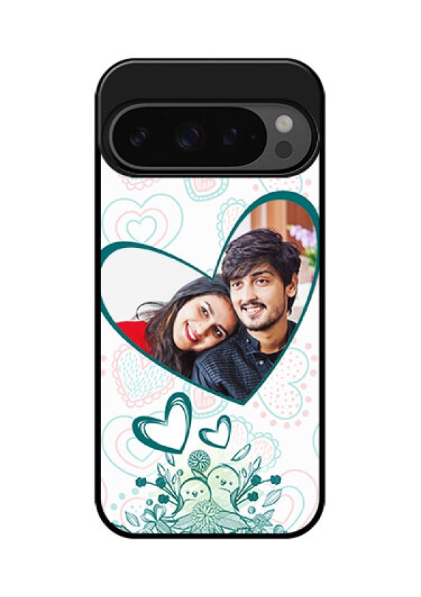 Google Pixel 9 Pro 5G Custom Glass Phone Case - Premium Couple Design