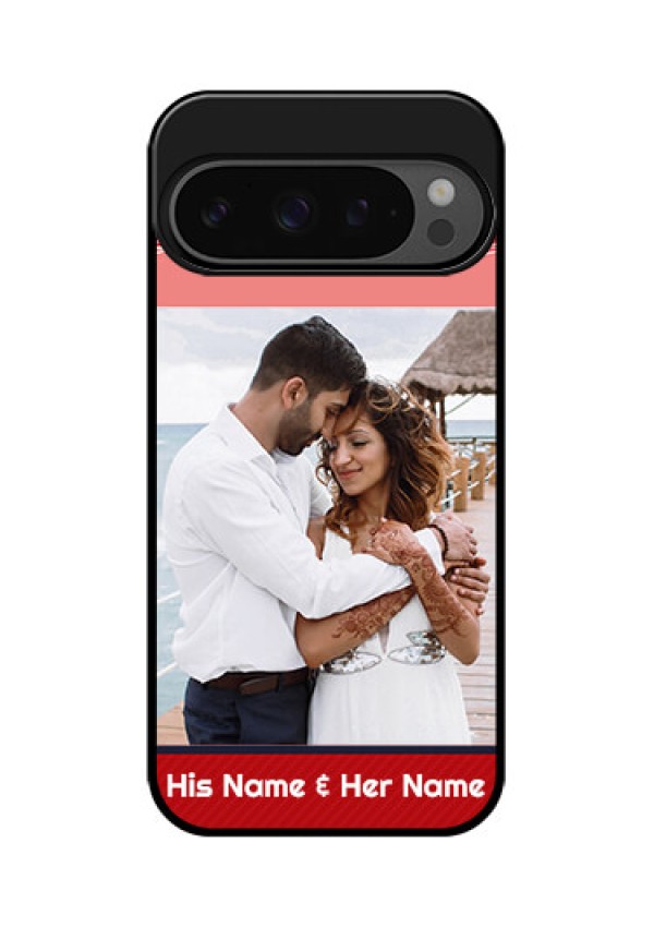 Google Pixel 9 Pro 5G Custom Glass Phone Case - Colorful Case Design