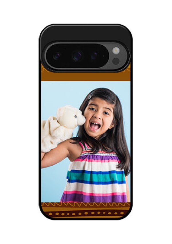 Google Pixel 9 Pro 5G Custom Glass Phone Case - Friends Picture Upload Design