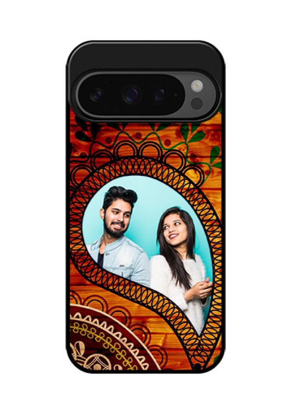 Google Pixel 9 Pro 5G Custom Glass Phone Case - Abstract Colorful Design