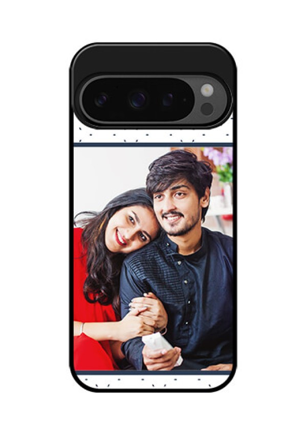 Google Pixel 9 Pro 5G Custom Glass Phone Case - Premium Dot Design