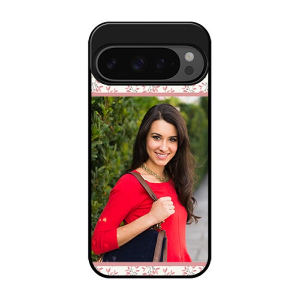 Google Pixel 9 Pro 5G Custom Glass Phone Case - Stunning Floral Design