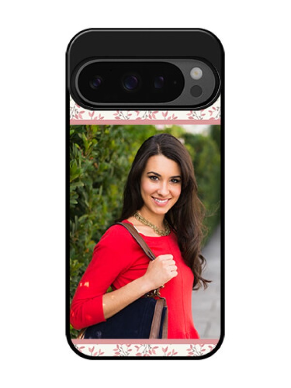 Custom Google Pixel 9 Pro 5G Custom Glass Phone Case - Stunning Floral Design