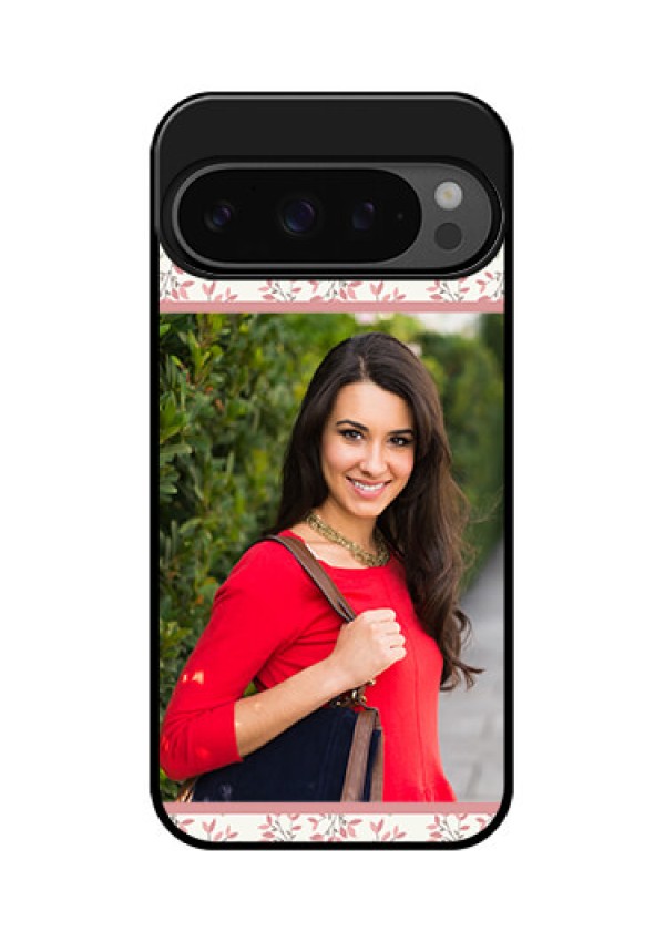 Google Pixel 9 Pro 5G Custom Glass Phone Case - Stunning Floral Design