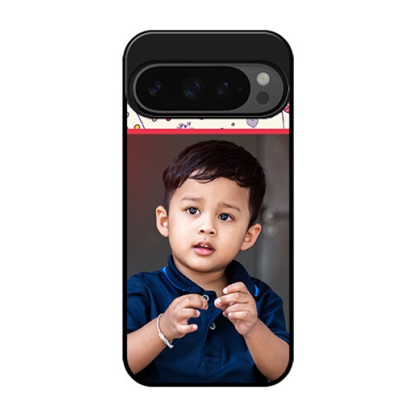 Google Pixel 9 Pro 5G Custom Glass Phone Case - Premium Floral Design