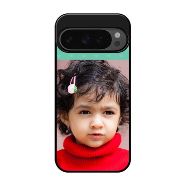 Google Pixel 9 Pro 5G Custom Glass Phone Case - Lovers Picture Design
