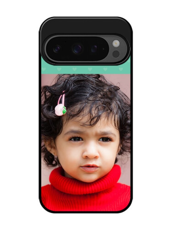 Custom Google Pixel 9 Pro 5G Custom Glass Phone Case - Lovers Picture Design