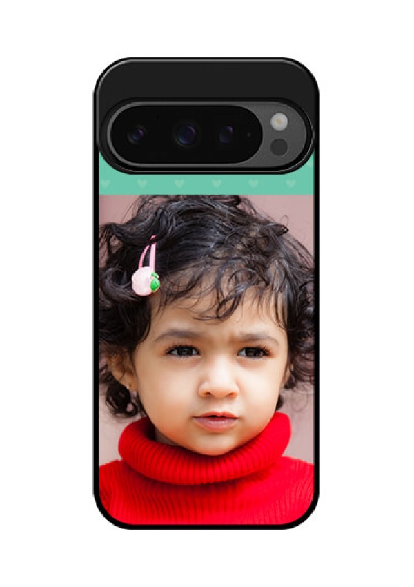 Google Pixel 9 Pro 5G Custom Glass Phone Case - Lovers Picture Design
