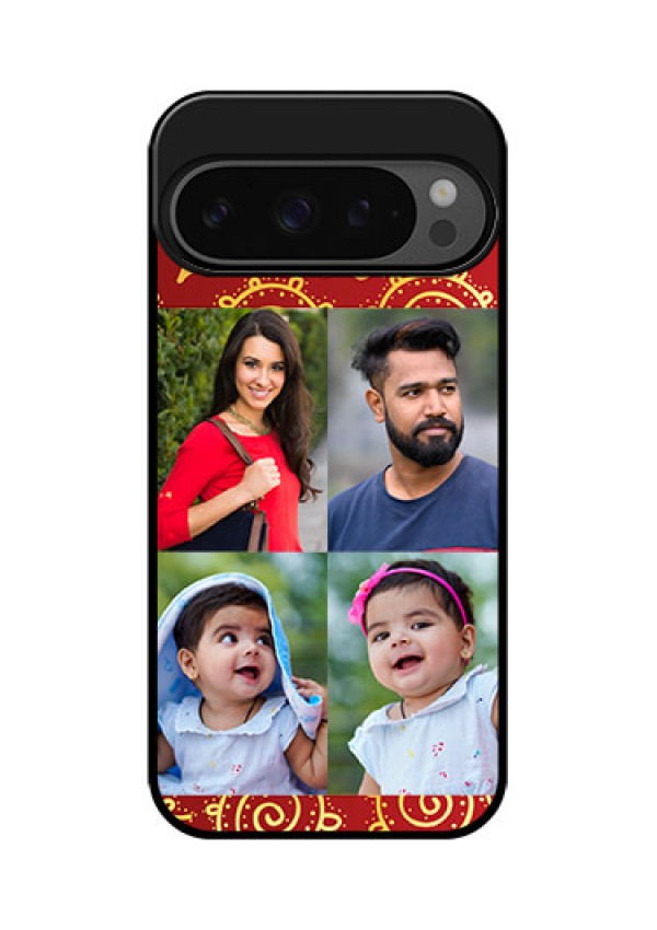 Google Pixel 9 Pro 5G Custom Glass Phone Case - 4 Image Traditional Design