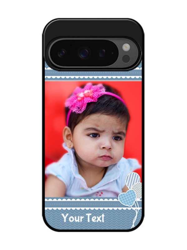 Custom Google Pixel 9 Pro 5G Custom Glass Phone Case - With Kids Pattern Design