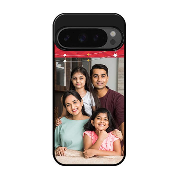Google Pixel 9 Pro 5G Custom Glass Phone Case - Happy Family Design