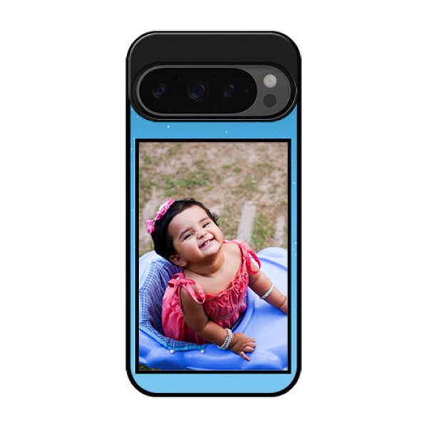 Google Pixel 9 Pro 5G Custom Glass Phone Case - Wave Pattern Colorful Design
