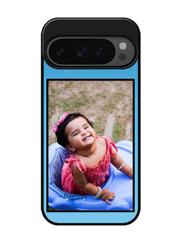 Custom Google Pixel 9 Pro 5G Custom Glass Phone Case - Wave Pattern Colorful Design