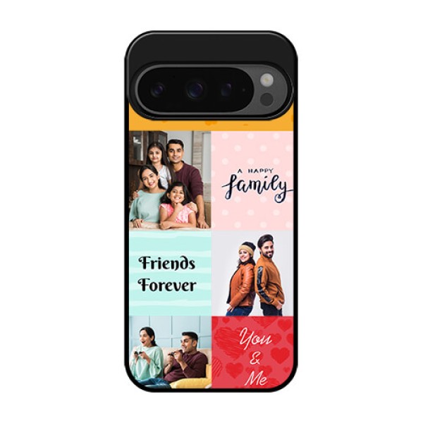 Google Pixel 9 Pro 5G Custom Glass Phone Case - Images With Quotes Design