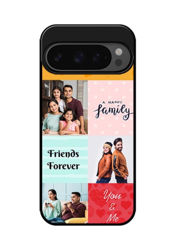 Google Pixel 9 Pro 5G Custom Glass Phone Case - Images With Quotes Design