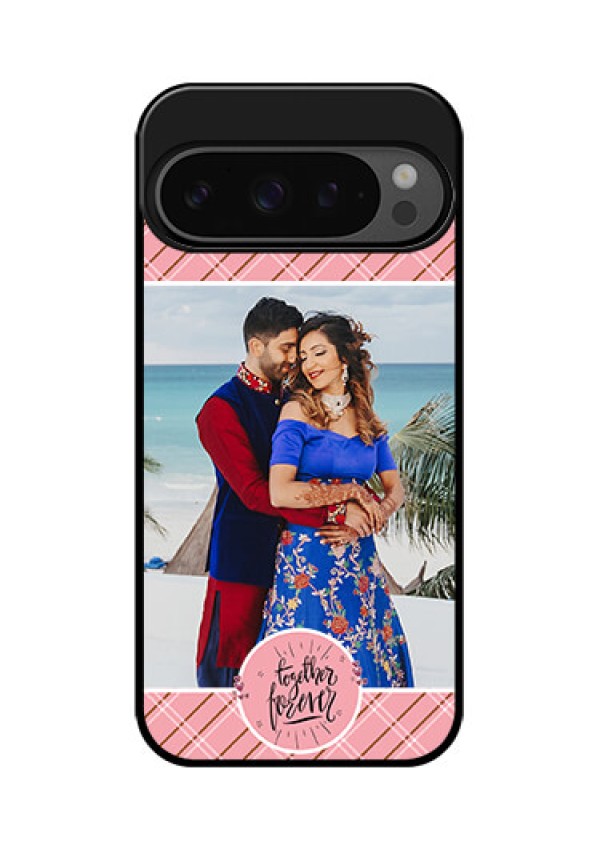 Google Pixel 9 Pro 5G Custom Glass Phone Case - Together Forever Design