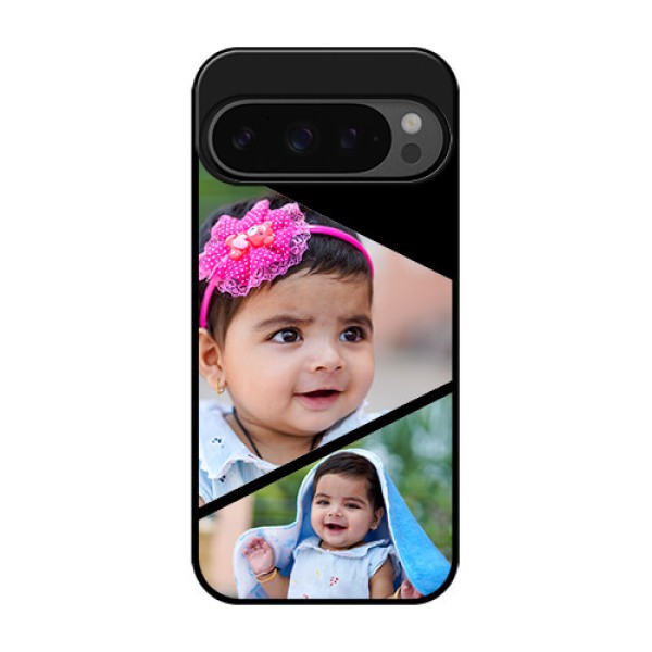 Google Pixel 9 Pro 5G Custom Glass Phone Case - Semi Cut Design