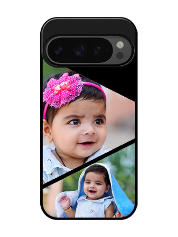 Custom Google Pixel 9 Pro 5G Custom Glass Phone Case - Semi Cut Design