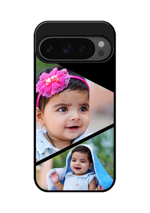 Google Pixel 9 Pro 5G Custom Glass Phone Case - Semi Cut Design