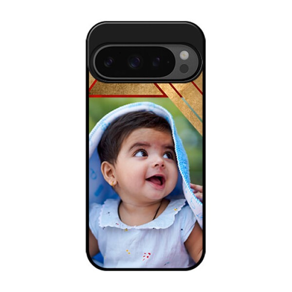 Google Pixel 9 Pro 5G Custom Glass Phone Case - Gradient Abstract Texture Design
