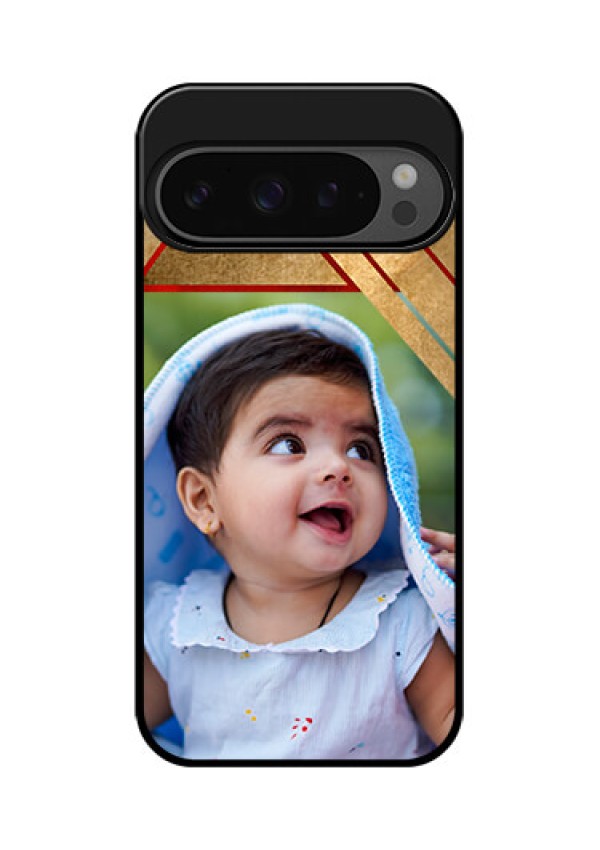 Google Pixel 9 Pro 5G Custom Glass Phone Case - Gradient Abstract Texture Design