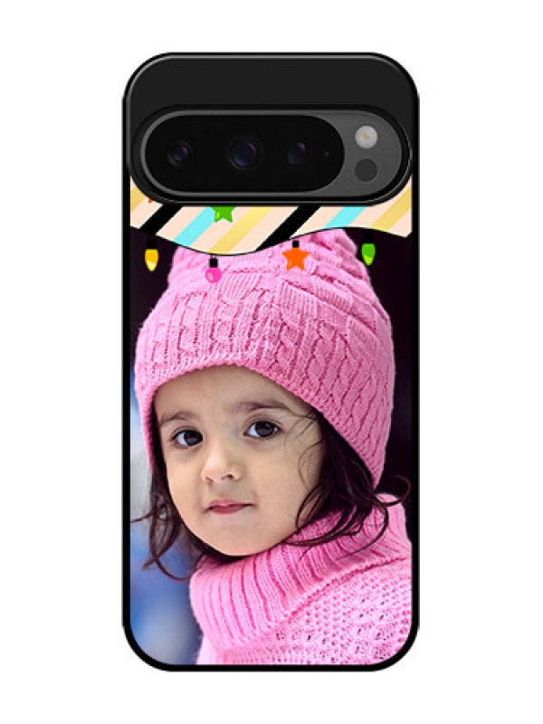 Custom Google Pixel 9 Pro 5G Custom Glass Phone Case - Lights Hanging Design