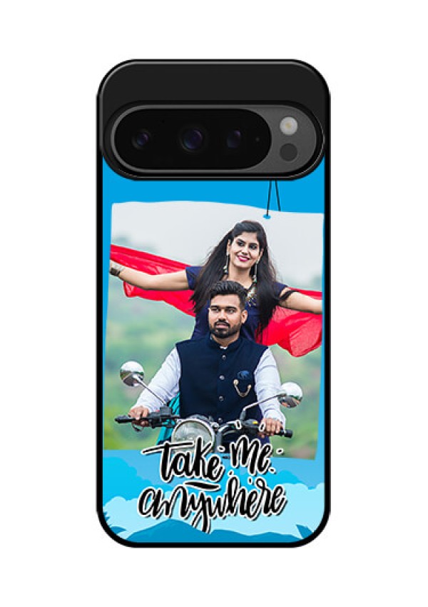 Google Pixel 9 Pro 5G Custom Glass Phone Case - Traveller Design