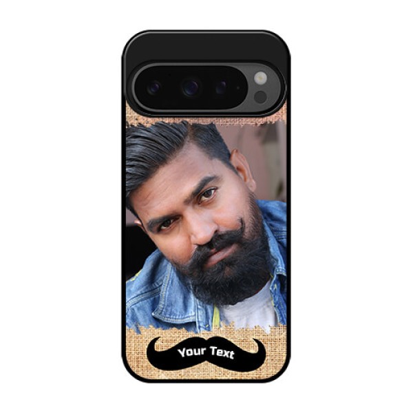 Google Pixel 9 Pro 5G Custom Glass Phone Case - With Texture Design