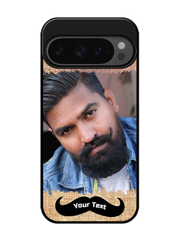 Custom Google Pixel 9 Pro 5G Custom Glass Phone Case - With Texture Design