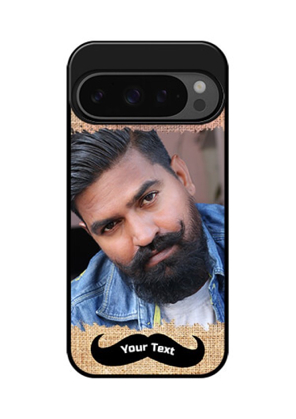 Google Pixel 9 Pro 5G Custom Glass Phone Case - With Texture Design