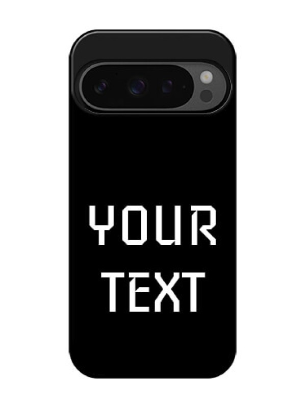 Custom Google Pixel 9 Pro 5G Custom Glass Phone Case - Your Name Design