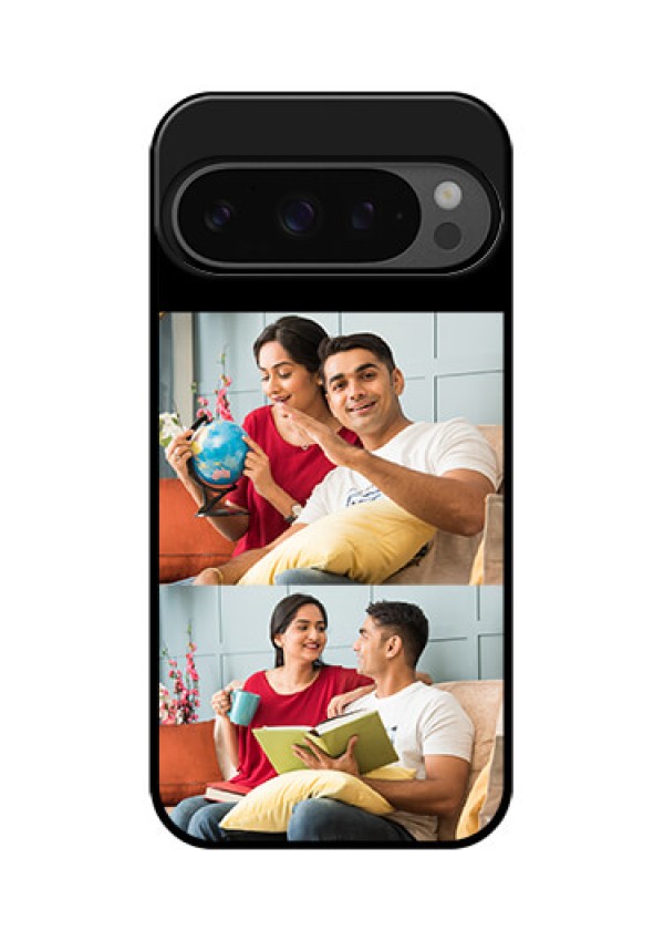 Google Pixel 9 Pro 5G Custom Glass Phone Case - 2 Images Design