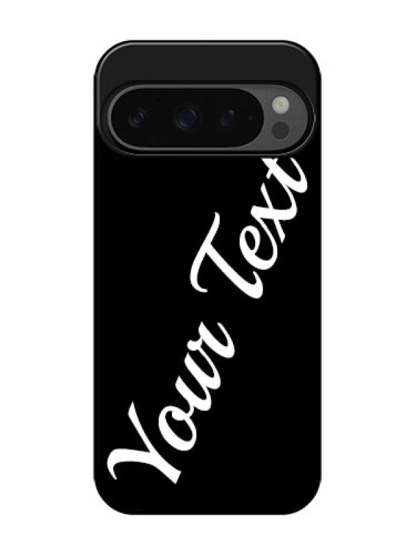 Custom Google Pixel 9 Pro 5G Custom Glass Phone Case - With Your Name Design