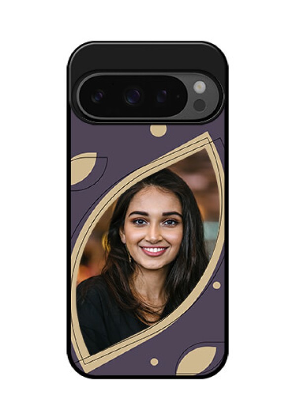 Google Pixel 9 Pro 5G Custom Glass Phone Case - Falling Leaf Design