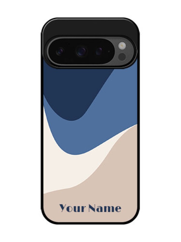 Custom Google Pixel 9 Pro 5G Custom Glass Phone Case - Abstract Drip Art Design