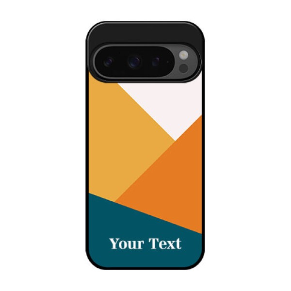 Google Pixel 9 Pro 5G Custom Glass Phone Case - Stacked Multi - Colour Design
