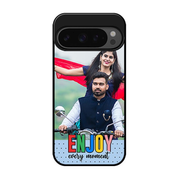 Google Pixel 9 Pro 5G Custom Glass Phone Case - Enjoy Every Moment Design