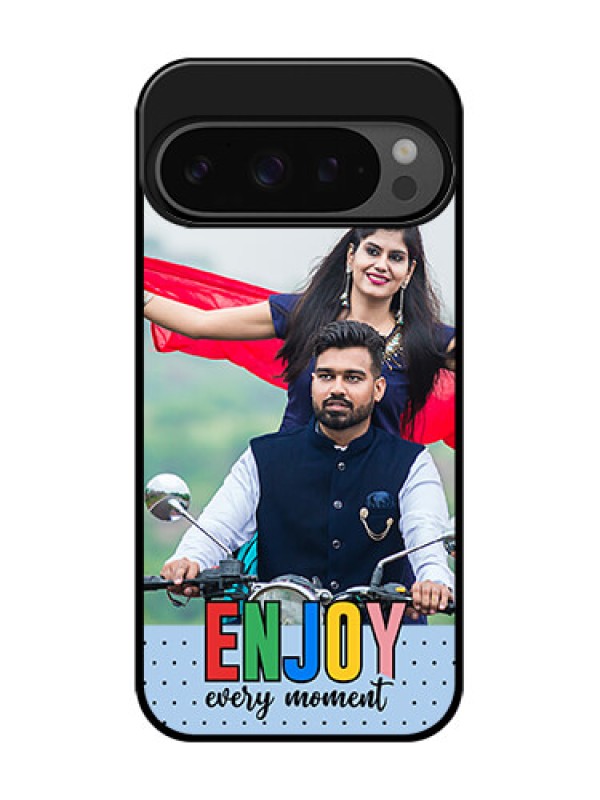 Custom Google Pixel 9 Pro 5G Custom Glass Phone Case - Enjoy Every Moment Design