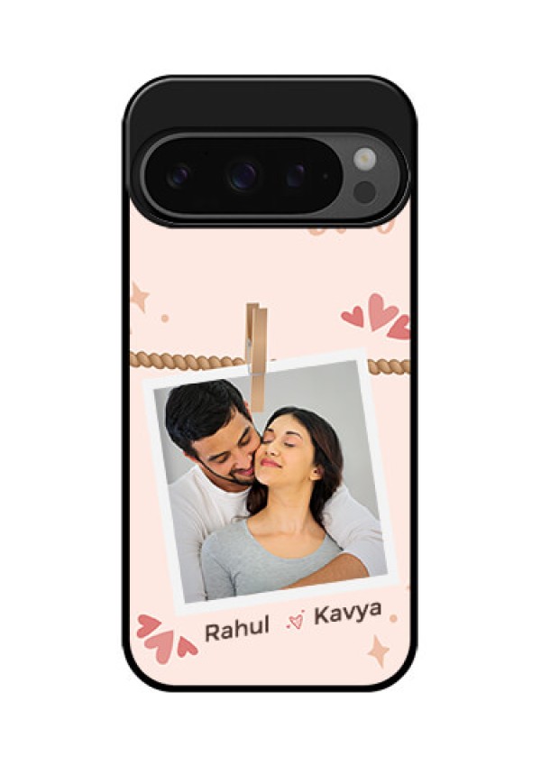 Google Pixel 9 Pro 5G Custom Glass Phone Case - Forever And Ever Love Design