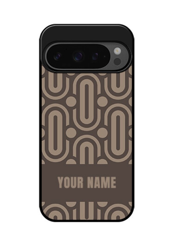 Google Pixel 9 Pro 5G Custom Glass Phone Case - Captivating Zero Pattern Design