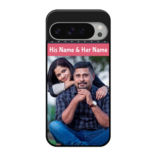 Google Pixel 9 Pro Xl Custom Glass Phone Case - Love Symbols Design