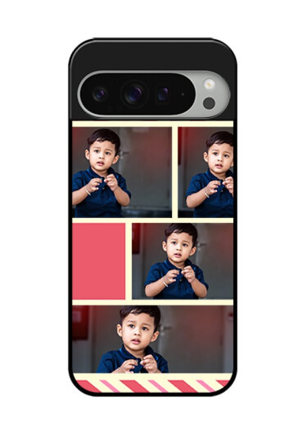 Google Pixel 9 Pro Xl Custom Glass Phone Case - Picture Upload Mobile Case Design