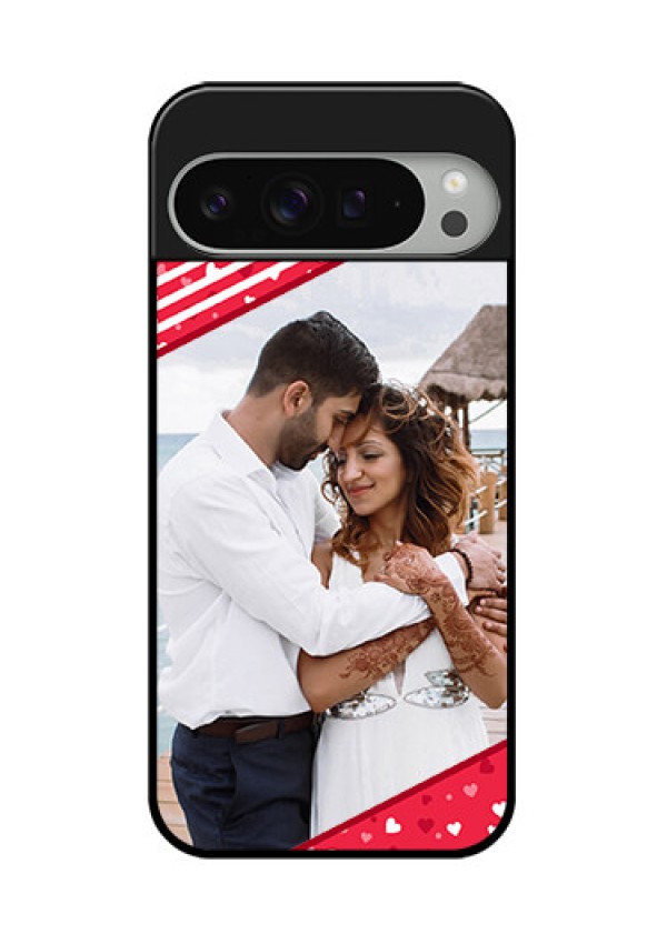 Google Pixel 9 Pro Xl Custom Glass Phone Case - Valentines Gift Design