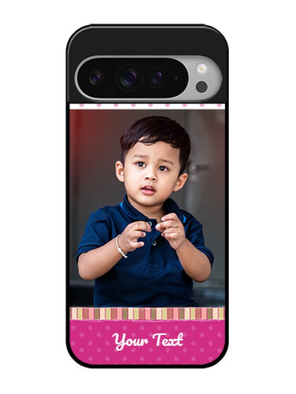 Custom Google Pixel 9 Pro Xl Custom Glass Phone Case - Cute Girls Cover Design